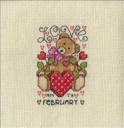 Calendar Teddy - February