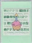 Happy Birthday with Cupcake