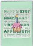 Happy Birthday with Cupcake