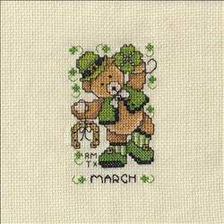 Calendar Teddy - March