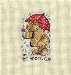 Calendar Teddy - April