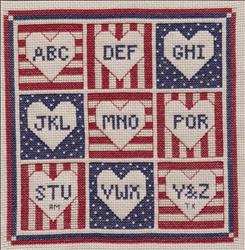 Red, White, and Blue Sampler