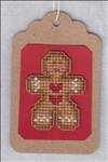 Gingerbread Man Gift Tag Ornament