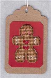 Gingerbread Man Gift Tag Ornament
