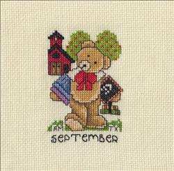 Calendar Teddy September