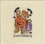 Calendar Teddy October