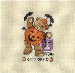 Calendar Teddy October