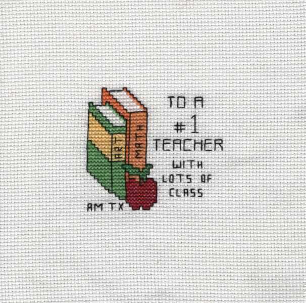Cross Stitch Sample
