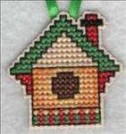 Bird House Ornament