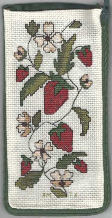 Strawberries Eyeglass Case