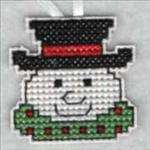 Snowman With Hat Ornament