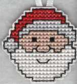 Santa Face Ornament