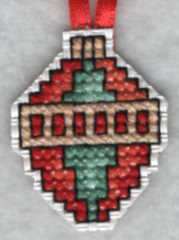 Advent Calendar Bulb Ornament 3
