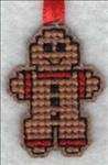 Advent Calendar Gingerbread Boy Ornament