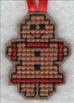 Advent Calendar Gingerbread Girl Ornament