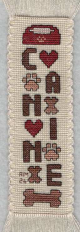 Canine Bookmark 