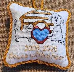 House with a Heart Logo