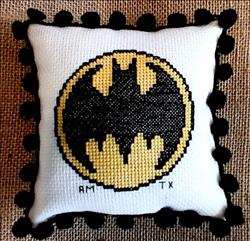 Bat Signal Pillow