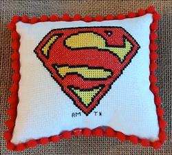 Superman Symbol Pillow