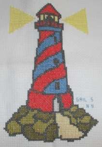 Stitched by Gail in New York