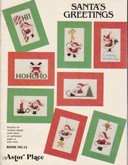 Santa's Greetings | Cover: Christmas Santa Greeting Cards on Perforated Paper