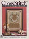 Cross Stitch & Country Crafts (now Cross Stitch & Needlework) | Cover: Wedding Sampler