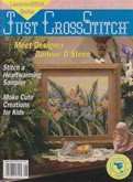 Just Cross Stitch | Cover: Irises and Ferns