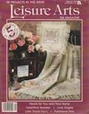 Leisure Arts The Magazine | Cover: Hearts and Alphabet Afghan