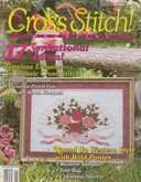 Cross Stitch Magazine | Cover: Victorian Floral Fan