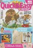 UK Quick & Easy Cross Stitch | Cover: Country Companions Ed Hedgehog and Tom Mouse