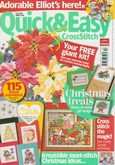UK Quick & Easy Cross Stitch | Cover: Poinsettias