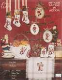 Antique Santas in Action | Cover: Various Santas on the Go