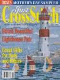 Just Cross Stitch | Cover: Rounding The Point Lighthouse