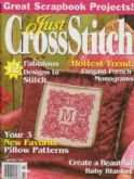 Just Cross Stitch | Cover: French Monogram