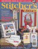 Stitcher's World (now Cross-Stitch & Needlework) | Cover: Christmas Ark Santa