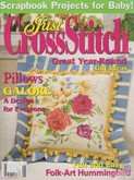 Just Cross Stitch | Cover: Floral Fantasy Pillow