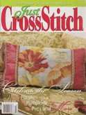 Just Cross Stitch | Cover: Poppies Pillow