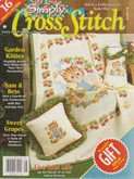 Simply Cross Stitch (now Cross Stitch Magazine) | Cover: Garden Kitties