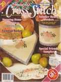 Simply Cross Stitch (now Cross Stitch Magazine) | Cover: Victorian Basket