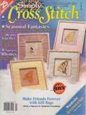 Simply Cross Stitch (now Cross Stitch Magazine) | Cover: Seasonal Fantasies