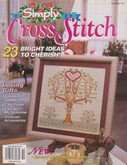 Simply Cross Stitch (now Cross Stitch Magazine) | Cover: Family Tree 
