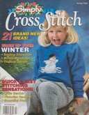 Simply Cross Stitch (now Cross Stitch Magazine) | Cover: Smiling Snowman - Picture