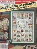 Cross Country Stitching | Cover: Americana Alphabet