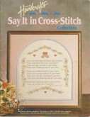 Say It in Cross Stitch Collection | Cover: Count Your Blessings