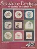 Seashore Designs for Counted Cross Stitch | Cover: Various Nautical Mini Designs