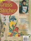 The Cross Stitcher | Cover: Iris and Pansy Afghan