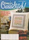 Crazy for Cross Stitch | Cover: Country Christmas Sampler Pillow