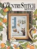 The Country Stitch Monthly | Cover: Blue Window