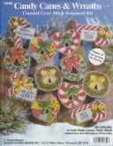 Candy Cane and Wreath Ornaments | Cover: Candy Cane and Wreath Ornaments