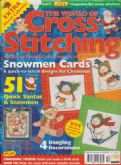 The World of Cross Stitching | Cover: Snowman Cards